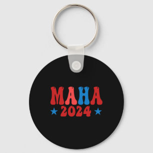 America Healthy Maha Pro-trump Conservat 2024 Schlüsselanhänger