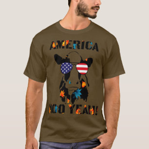 America Moo Yeah 4. Juli T-Shirt