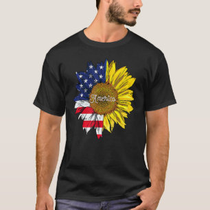 America Patriotic Sonnenblume Top Farm Deco 4.