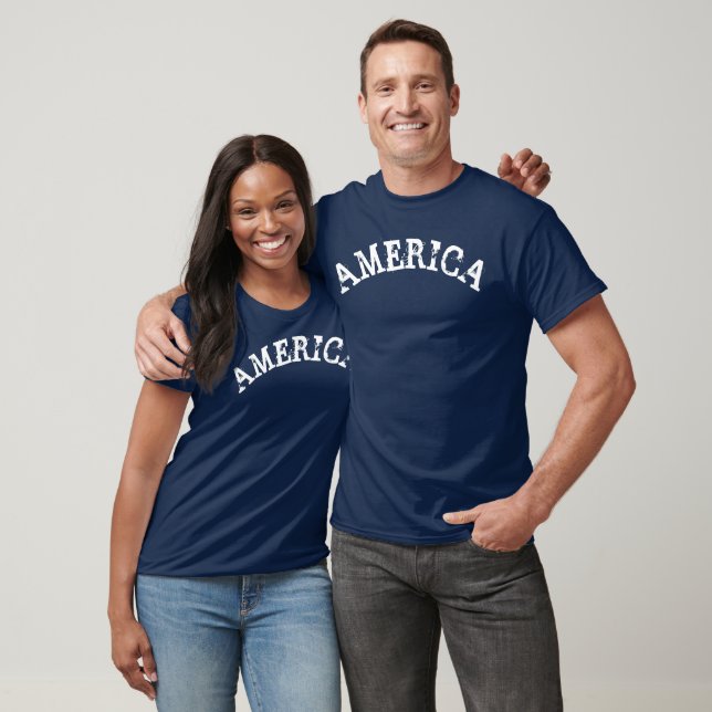 AMERICA Patriotic T-Shirt (Unisex)