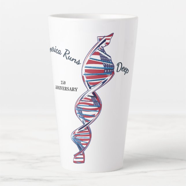 America Runs Deep Milchtasse (Vorderseite)
