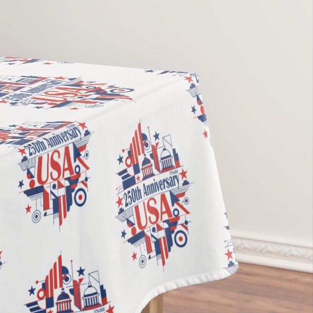 America’s 250th anniversary tischdecke (Beispiel)