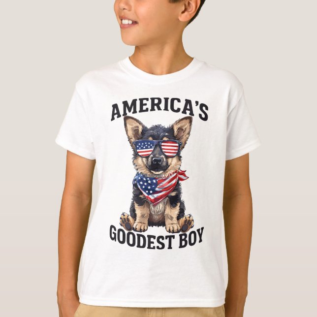 America’s Goodest Shepherd T-Shirt (Vorderseite)