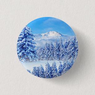 America’s Mountain Pikes Peak Keychain Button