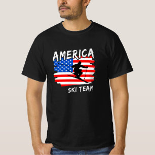 America Ski T - Shirt