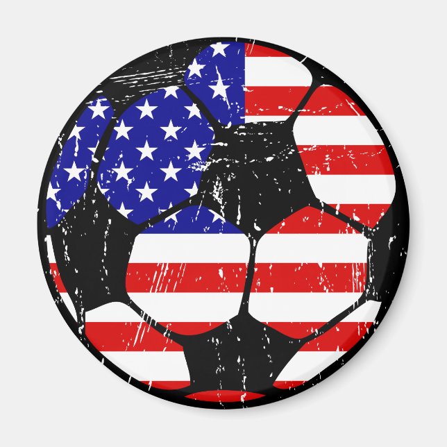America Soccer Ball Magnete (Vorne)