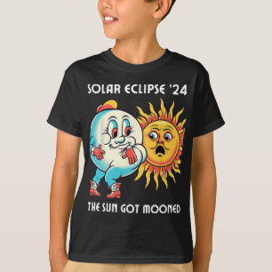 America Solar Eclipse 2024 4,08,24 The Sun Got Moo T-Shirt