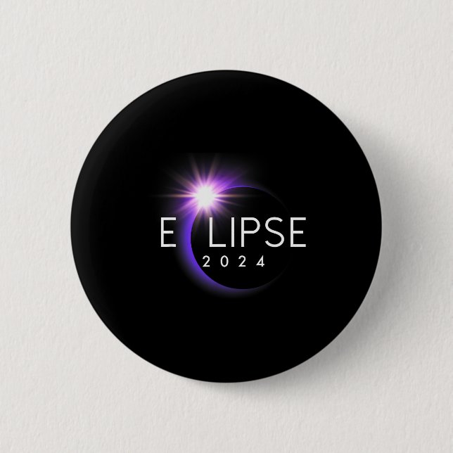 America Totality 04 08 24 Total Solar Eclipse 2024 Button (Vorderseite)