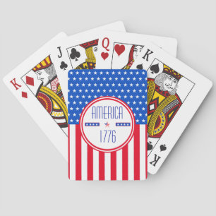 American 1776 patriotic Classic Playing Cards Spielkarten