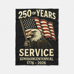 American 250 Jahre Jahrestagsfeier Patriotic U Fleecedecke