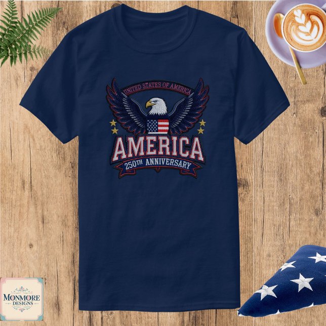 American 250th Anniversary Men's T-Shirt (Von Creator hochgeladen)