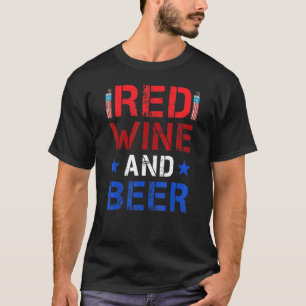 American 4th July Usa Patriotic Fireworks Party T-Shirt