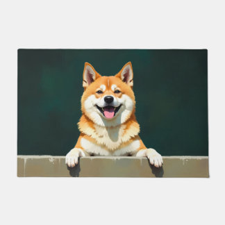American Akita Dog Doormat Art Fußmatte