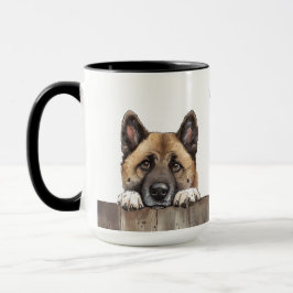 American Akita Dog Tasse