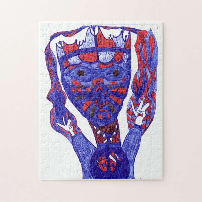 American Alien King Puzzle! Puzzle (Vertikal)