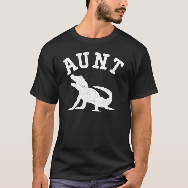 American Alligator Aunt  For Aunt T-Shirt (Vorderseite)