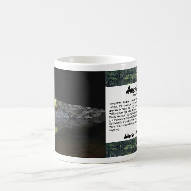 American Alligator Kaffeetasse (Mittel)