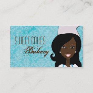 American American Baker Cup Cakes Business Card Visitenkarte