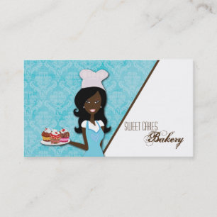 American American Baker Cup Cakes Business Card Visitenkarte