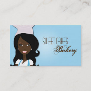 American American Baker Cup Cakes Business Card Visitenkarte