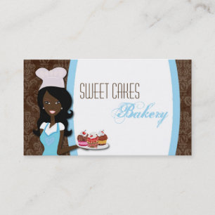 American American Baker Cup Cakes Business Card Visitenkarte