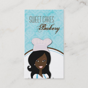American American Baker Cup Cakes Business Card Visitenkarte