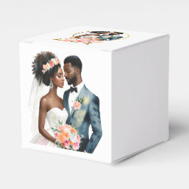 American American Bridal Couple Wedding Geschenkschachtel