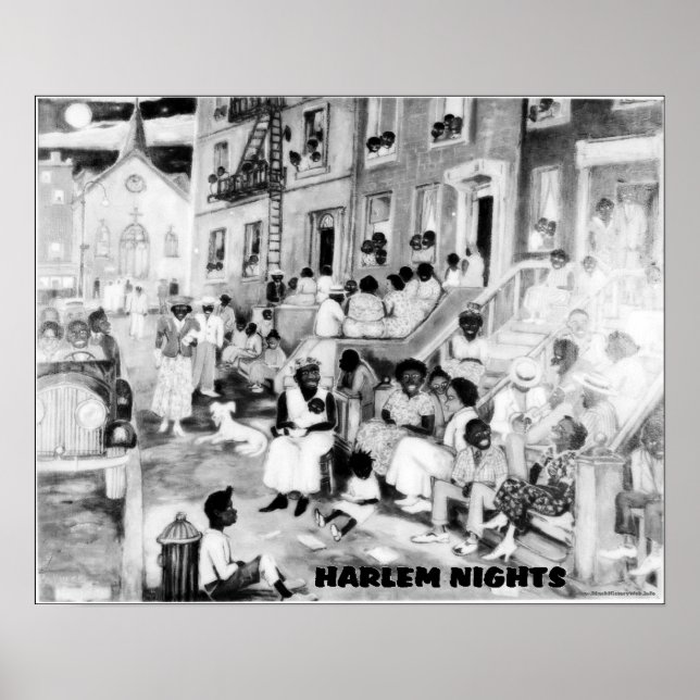American Art - Harlem Nights Poster (Vorne)