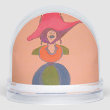 American Art Snow Globe