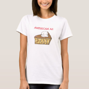 American As Apple Pie Patriotic Americana 4. Juli T-Shirt
