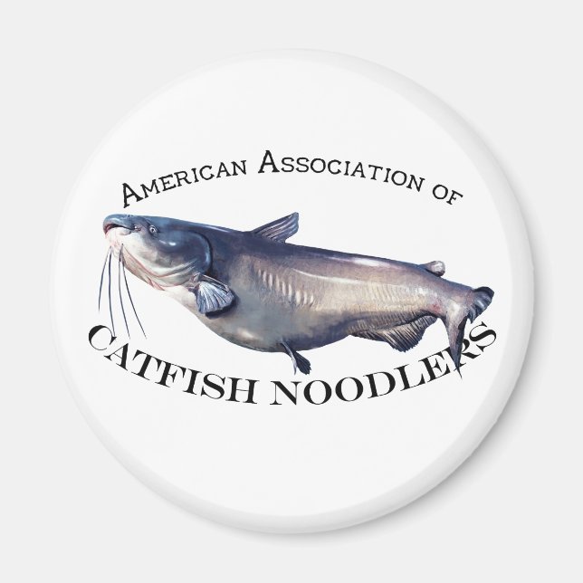 American Association of Catfish Noodlers Magnet (Vorne)