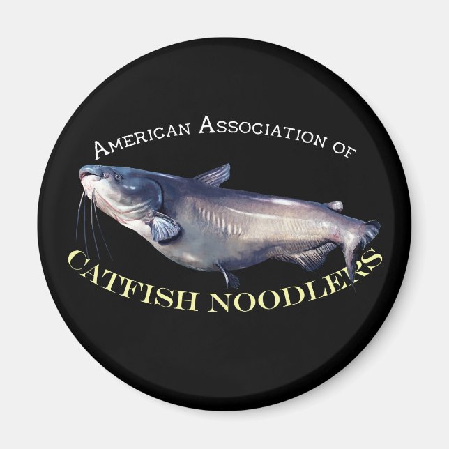 American Association of Catfish Noodlers Magnet (Vorne)