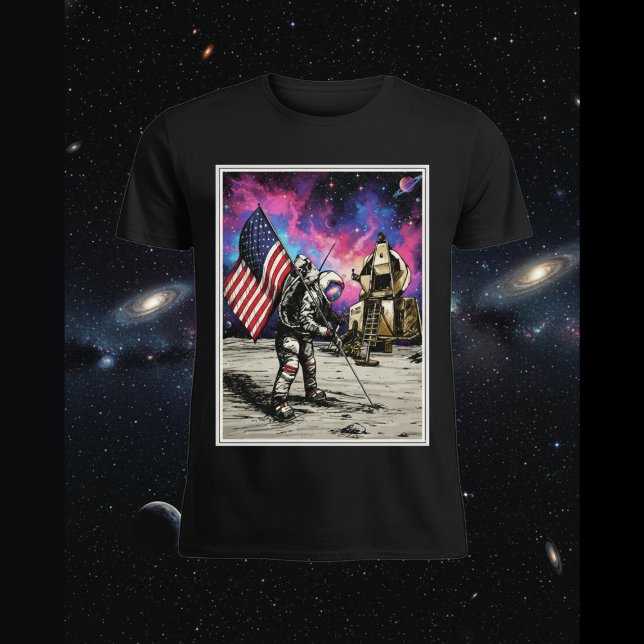  American Astronaut T-Shirt (Von Creator hochgeladen)
