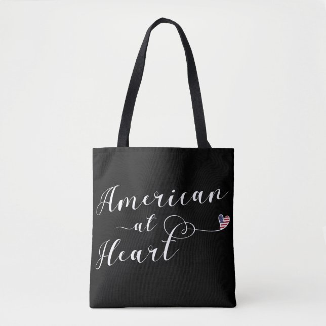 American at Heart Grocertasche, USA (Vorderseite)