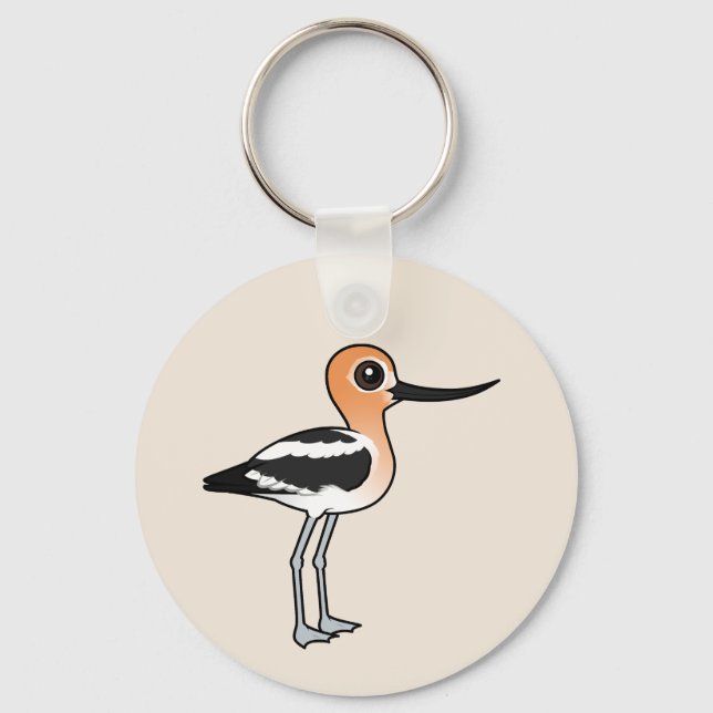 American Avocet Schlüsselanhänger (Vorderseite)