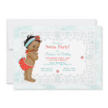 American Baby Girl Bade Anzug Lace