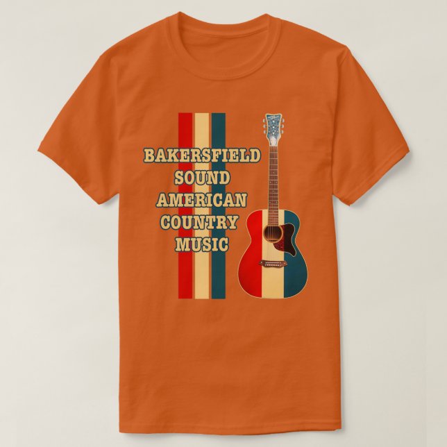 American Bakersfield Sound T-Shirt (Design vorne)