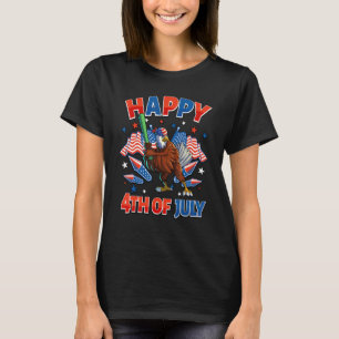 American Bald Eagle 4. Juli Frauen Männer Amerikan T-Shirt