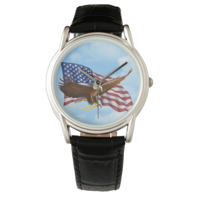 American Bald Eagle Armbanduhr (Vorderseite)