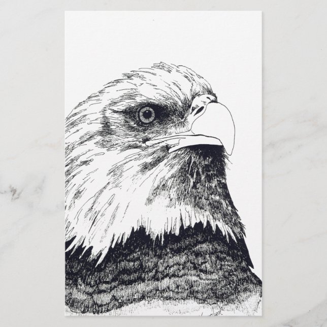 American Bald Eagle Briefpapier (Vorderseite)