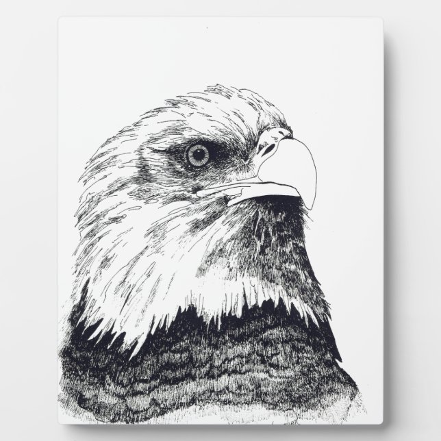 American Bald Eagle Fotoplatte (Vorderseite)