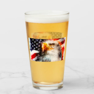 American Bald Eagle Glas