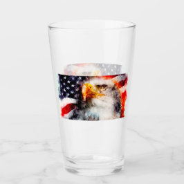 American Bald Eagle Glas