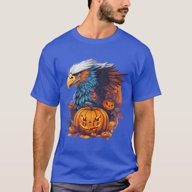 American Bald Eagle Halloween Patriotic Halloween T-Shirt (Vorderseite)