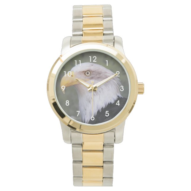 American Bald Eagle Head Armbanduhr (Vorderseite)