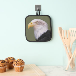 American Bald Eagle Head Topflappen