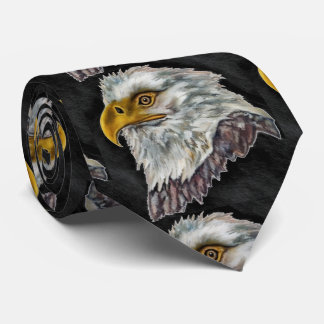 American Bald Eagle Illustration Neck Tie Krawatte