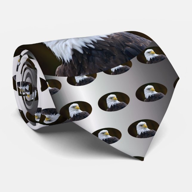 American Bald Eagle Krawatte (Gerollt)