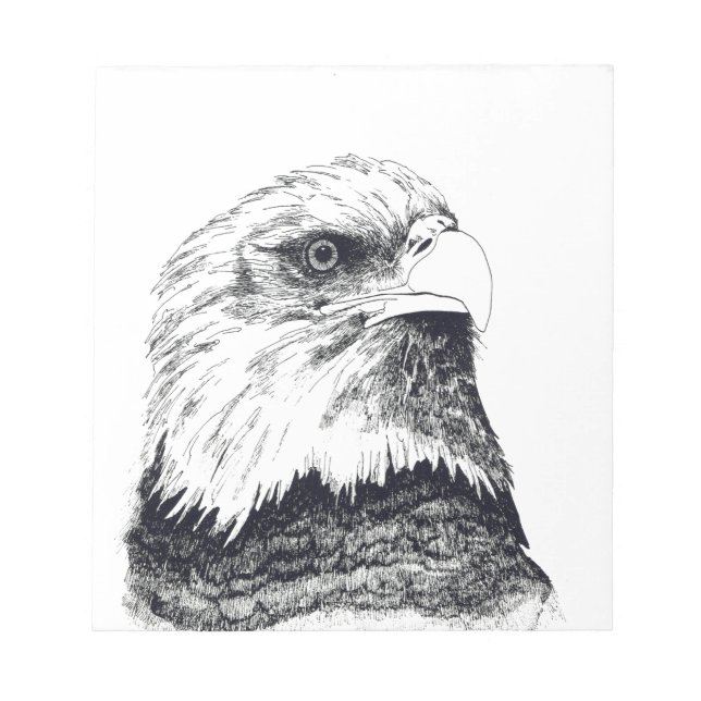 American Bald Eagle Notizblock (Vorderseite)