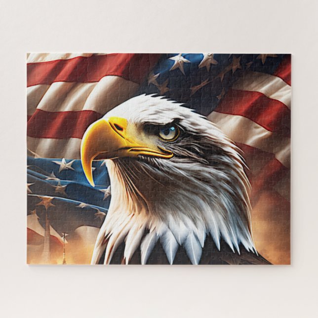 American Bald Eagle Puzzle (Horizontal)